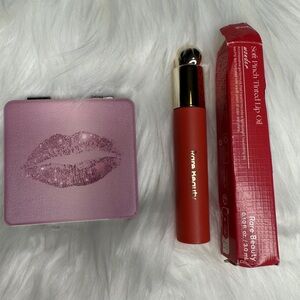 Rare Beauty Soft Pinch Tinted Lip Oil - Wonder and Pocket mirror